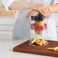 🔪 60% DE RÉDUCTION 🍓 Hachoir multifonction légumes & fruits – Lames en acier inoxydable – Idéal pour préparer rapidement salades, soupes ou smoothies – compact, facile à nettoyer & sûr 🥗✨⚡