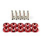 📢 50% DE RÉDUCTION ! ⏰ 10 Pcs Entretoises à Vis Universelles pour Automobile – Alliage d’Aluminium, Dimensions de Précision & Multifonction – Idéales pour Pare-Chocs, Plaques d’Immatriculation et Panneaux de Garniture – 8 Couleurs Disponibles 🚗🔧✨