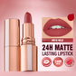 💄💕Rouge à Lèvres Mat Longue Tenue 24h – Résistant, Non Transférable & Confort Absolu
