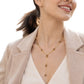 📢⏰ -50% ! ✨Collier Pendentif Y Élégant pour Femme – Alliage & Cristal, Géométrique & Brillant.