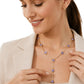 📢⏰ -50% ! ✨Collier Pendentif Y Élégant pour Femme – Alliage & Cristal, Géométrique & Brillant.