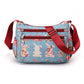 🔒🎒 Sac bandoulière nylon voyage – Multi-poches, fermeture sécurisée, format compact mais spacieux, parfaite pour les escapades et le quotidien 🗺️☕