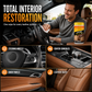 🚗✨ Produit de rénovation cuir polyvalent pour habitacle auto, restaure et protège sièges et garnitures intérieures