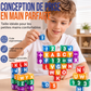 46% de Réduction – Blocs Magnétiques de Construction 360°, 40 Cubes Éducatifs Lettres et Chiffres, Jeu d'Éveil pour Enfants