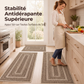 Tapis de couloir tissé élégant