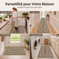 Tapis de couloir tissé élégant