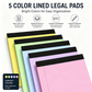 📝✏️ Bloc-notes ligné minimaliste – Papier 80g premium, reliure supérieure, couleurs pastel, 3 formats pour des notes et plannings impeccables, l’écriture devient un plaisir 📓✨