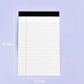 📝✏️ Bloc-notes ligné minimaliste – Papier 80g premium, reliure supérieure, couleurs pastel, 3 formats pour des notes et plannings impeccables, l’écriture devient un plaisir 📓✨