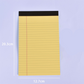 📝✏️ Bloc-notes ligné minimaliste – Papier 80g premium, reliure supérieure, couleurs pastel, 3 formats pour des notes et plannings impeccables, l’écriture devient un plaisir 📓✨