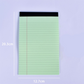 📝✏️ Bloc-notes ligné minimaliste – Papier 80g premium, reliure supérieure, couleurs pastel, 3 formats pour des notes et plannings impeccables, l’écriture devient un plaisir 📓✨
