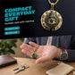 👁️ 50% DE RÉDUCTION! ✨ Collier Pendentif Œil Omniscient Vintage – Alliage de zinc, design mystérieux & rétro – Parfait pour le quotidien et les soirées 🖤