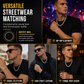 💎 PROMO FLASH : 50% DE RÉDUCTION ! Collier / Bracelet en Strass Style Hip Hop – Entièrement Pavé & Placage Durable for Un Look Streetwear Éclatant 🔥✨