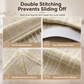 Housse de Chaise Extensible en Jacquard Gaufré – Protection Universelle pour Salle à Manger