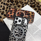 🐆🧲 Coque de Téléphone Magnétique à Motif Léopard – Protection Antichoc, Alignement Magnétique et Finition Tendance