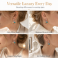 ⏳50 % de réduction pour une durée limitée⏰Boucles d'oreilles pendantes rétro colorées avec pendentifs en forme de cœur et pompons pour femmes – Bijoux tendance à boucle d'oreille❤️💚💙