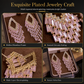 ⏳Spécial à durée limitée⏰Boucles d'Oreilles Rhombe Zircons & Franges🦚