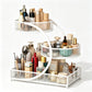 📢📢40% DE RÉDUCTION !! ⏰Étagère organisateur de cosmétiques rotative pour coiffeuse et plan de travail de salle de bain – Rangement maquillage et soins de la peau