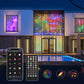 Guirlande lumineuse LED rideau étanche