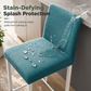 ⏳🔥 OFFRE LIMITÉE −50% ! ⏰ Housse de Chaise Salle à Manger Élastique Imperméable Jacquard – Protection Anti-Taches pour Hôtel & Restaurant
