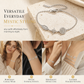 📢📢50 % DE RÉDUCTION !! ⏰ Bracelet réglable en acier inoxydable avec pendentifs croix, pentagramme et nœud de sorcière