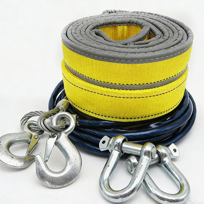 📢📢50 % DE RÉDUCTION !! ⏰ Corde de remorquage de 8 tonnes avec crochets en U