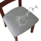 📢📢1 acheté， 1 offert !! ⏰Housse d'Assise de Chaise Imperméable pour Salle à Manger
