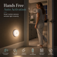 Veilleuse LED Intelligente sans Fil Rechargeable à Détecteur de Mouvement avec Mode Continu pour Placard et Couloir