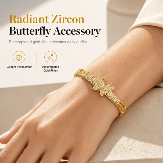 ⏳🔥 Offre limitée : -50 % ! ⏰ Bracelet papillon fantaisie pour femme