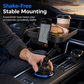 Support multifonction 3-en-1 pour voiture : porte-gobelet, support pour téléphone, plateau et espace de rangement
