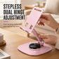 📢📢 -50 % ✨ Support pour téléphone haut de gamme entièrement en métal – Socle de bureau rotatif à 360°