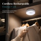 Veilleuse LED Intelligente sans Fil Rechargeable à Détecteur de Mouvement avec Mode Continu pour Placard et Couloir