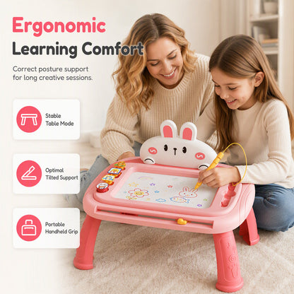 🎨 -50 % POUR UNE DURÉE LIMITÉE ! ✨ Ardoise magnétique pour enfants – Sans poussière, colorée et sûre 🪁