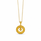 🌙 50% DE RÉDUCTION! ✨ Collier attrape-rêves – Pendentif filigrane doré & perle tournante ✨