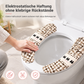Coussinets de toilette en peluche à fixation électrostatique