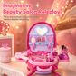 👑 PROMO FLASH : 50% DE RÉDUCTION ! Coiffeuse Valise Trolley 3-en-1 pour Enfant avec 30+ Accessoires de Beauté for un Salon Nomade Magique ✨