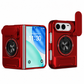 📱 Coque renforcée pour téléphone pliable : cache coulissant pour objectifs, double béquille, fixation magnétique et protection antichoc
