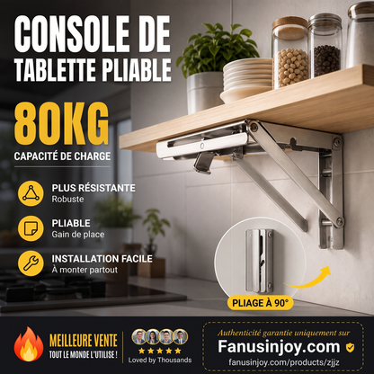 🥳SOLDE 2026🥳💞PLUS DE 50 000 VENTES !💥🛋️📚Pliage en une seconde, rangement instantané ! Support multifonction pour une cuisine/un bureau bien rangé -50%🧱✨
