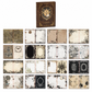 📢📢 -50% !! ⏰ Journal à couverture rigide de style européen vintage avec couverture ajourée, accents en feuille d'or et pages illustrées en couleurs