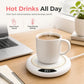 ☕ PROMO FLASH : 50% DE RÉDUCTION ! Mug à Café Électrique Chauffant Intelligent avec 3 Niveaux de Température et Arrêt Auto 8H for un Café Toujours Parfaitement Chaud au Bureau ou à la Maison ✨