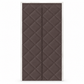 Rideau de porte épaississant magnétique isolant thermique, coupe-vent et insonorisé, en tissu Oxford coton pour l'hiver